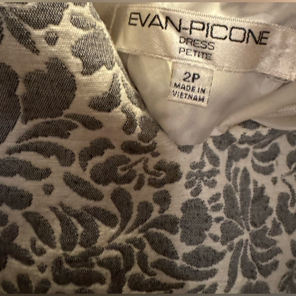 Evan-Picone Designer dress, never worn.  Size 2P.